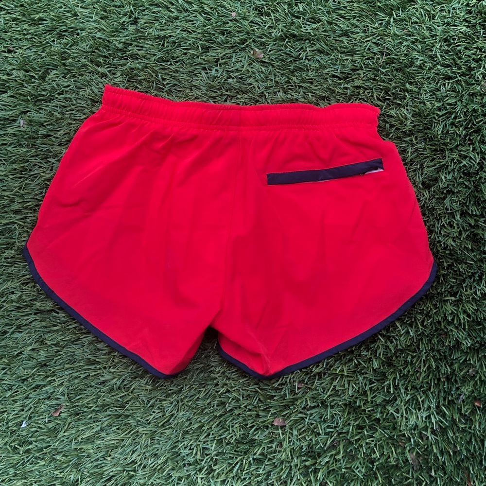 Parke and Ronen ‘Sprinter Solid Stretch’ 3” inseam in Red / Indigo - Picture 7 of 11